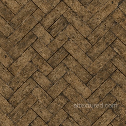 Dirty Herringbone Parquet Seamless Texture seamless Parquet PBR texture