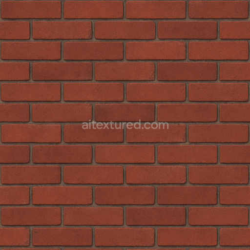Matte Red Brick Texture Seamless 1024X1024