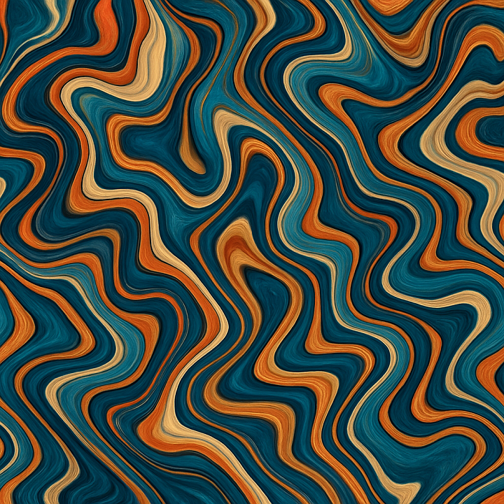 Polished Abstract Pattern seamless PBR texture preview