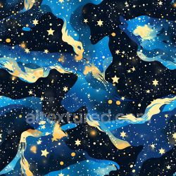 seamless Seamless 3D Stylized Cosmic Camouflage PBR Texture with Starfield and Nebula Motifs texture 8k free download PBR