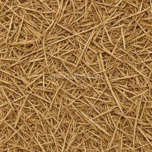 Natural Straw Seamless Texture