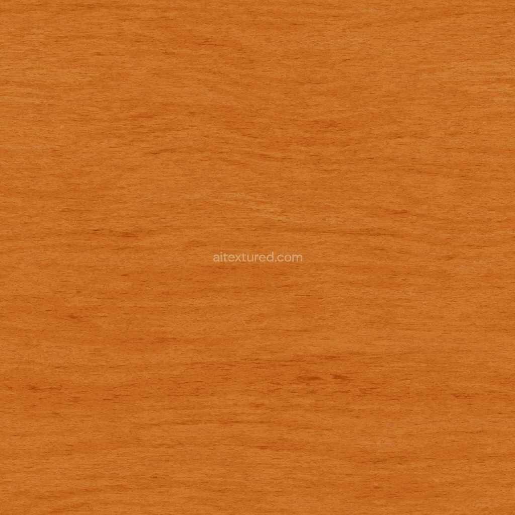 Seamless wood PBR texture with natural grain pattern