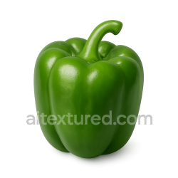 seamless Fresh Green Bell Pepper texture 8k free download PBR