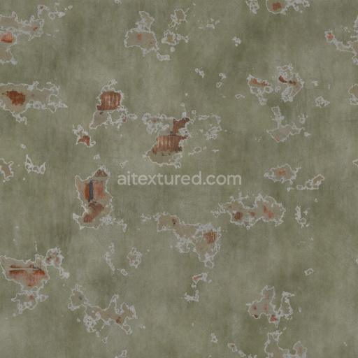 Painted Plaster Seamless Texture Pbr Tileable Gritty Weathered Rough Matte