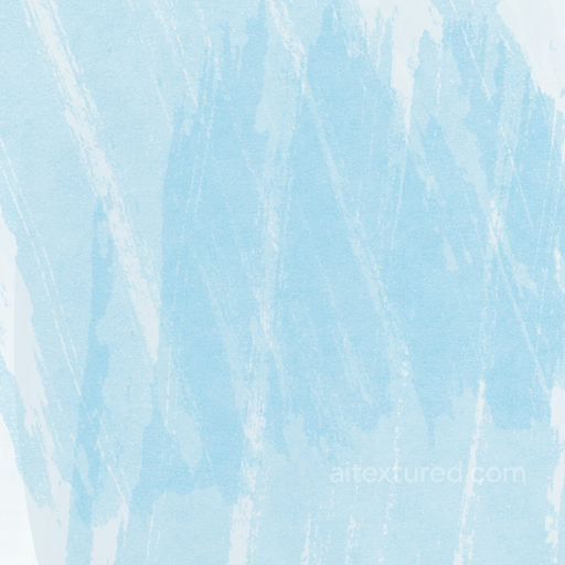 Watercolor Texture of Light Blue Watercolor Streaks on White seamless Watercolor texture PBR texture