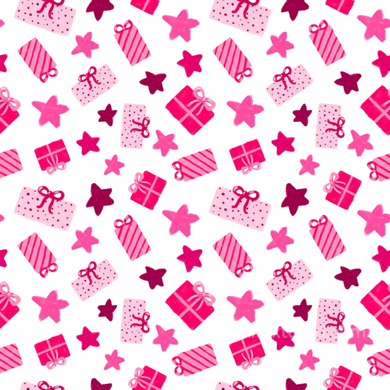 All Christmas Digital paper Texture of Pink and Red Gift Boxes with Stars Pattern All Christmas Digital paper texture preview