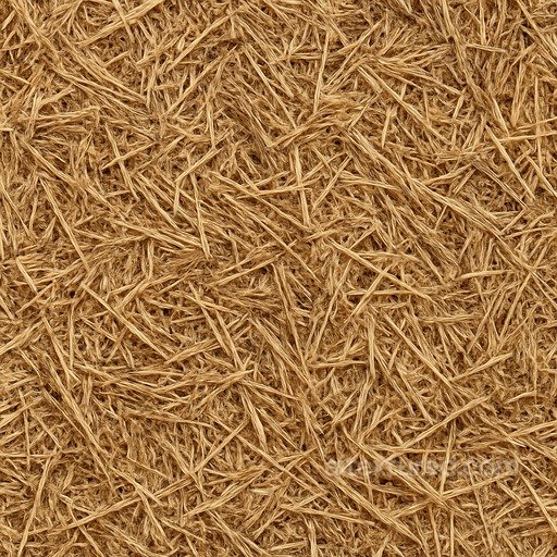 Loose Straw Bale Seamless Texture seamless Hay-straw PBR texture