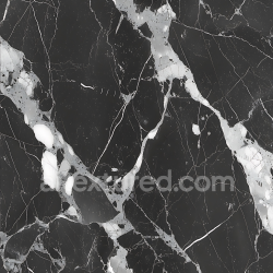 seamless Seamless 3D Black Marble PBR Texture Featuring Bold White Veins and Polished Finish texture 8k free download PBR