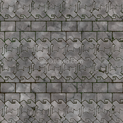 Seamless PBR Ceramic Wall Texture