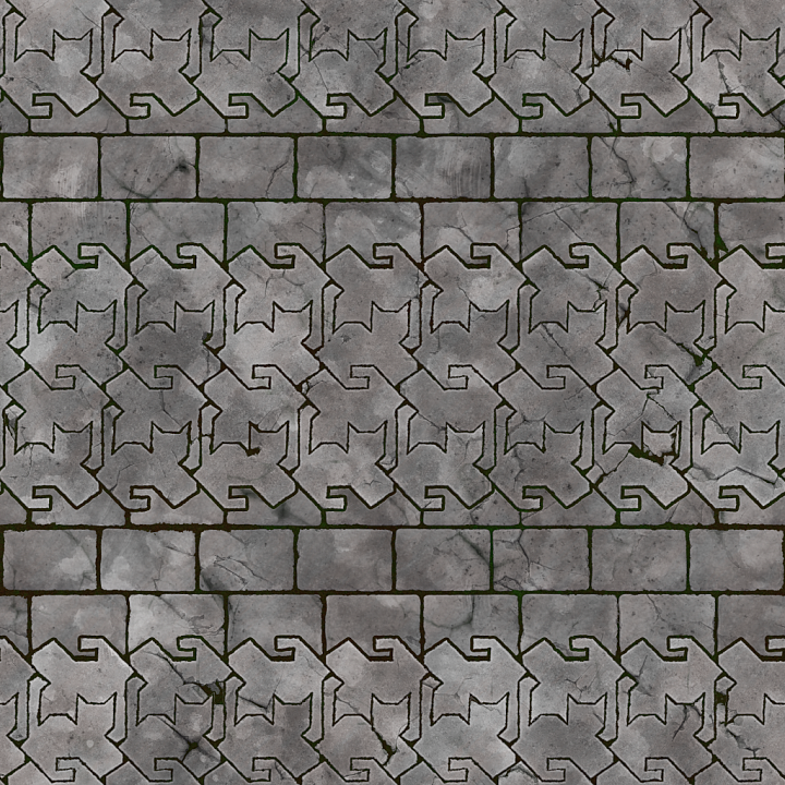 Ceramic Wall seamless PBR texture preview