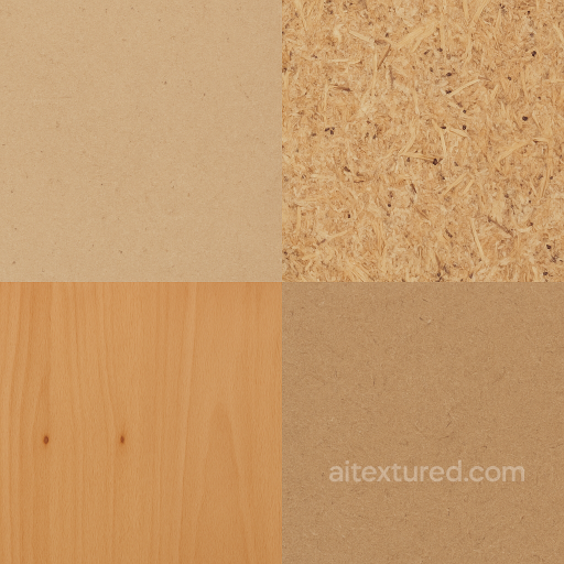 Chipboard Veneered Surface with Wood Veneer Beech seamless Furniture chipboard and MDF PBR texture