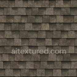 seamless Worn Shingle Roof Texture Seamless texture 8k free download PBR