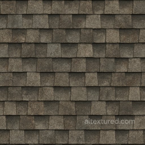 Worn Shingle Roof Seamless Texture seamless Roofing PBR texture