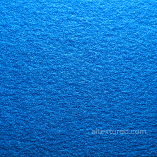 Felt PBR Texture Featuring Dense Soft Blue Wool-like Fibers seamless Felt PBR texture