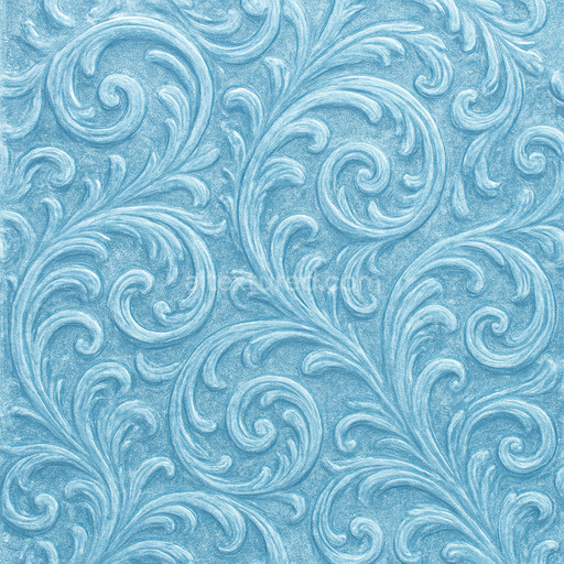 Ornate Glacier Ice Texture Seamless 1024X1024