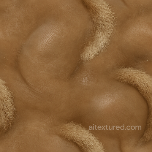 Animal skin - Smooth Hide Thick Skin Glossy Skin Mammal Skin Fur Undercoat Tail Fur Whiskers texture preview