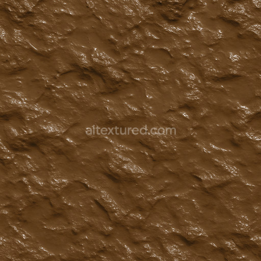 Polished Wet Soil Texture Seamless 1024X1024