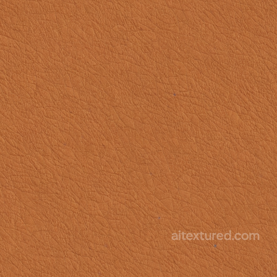 Light Brown Smooth Leather PBR Texture with Fine Grain and Subtle Wrinkles Leather texture preview