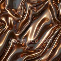 seamless Seamless 3D PBR Texture of Glossy Bronze Satin Fabric with Fluid Folds texture 8k free download PBR