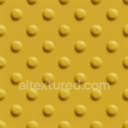 seamless Seamless 3d texture pbr 8k tactile plate truncated domes on powder coated safety yellow metal plate texture 8k free download PBR