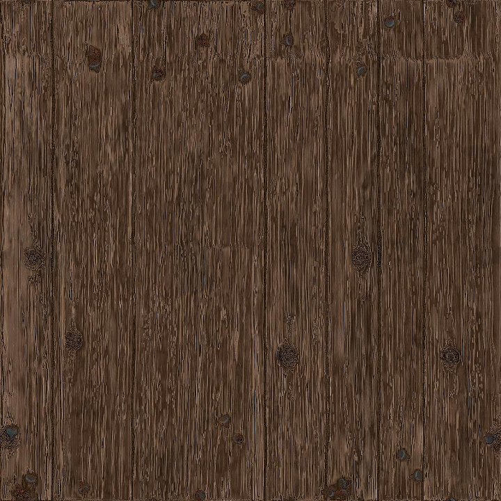 Wood Planks with Nails seamless PBR texture preview