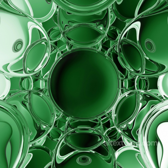 Seamless PBR Texture of Glossy Green Glass Spheres in 4K Glass texture preview