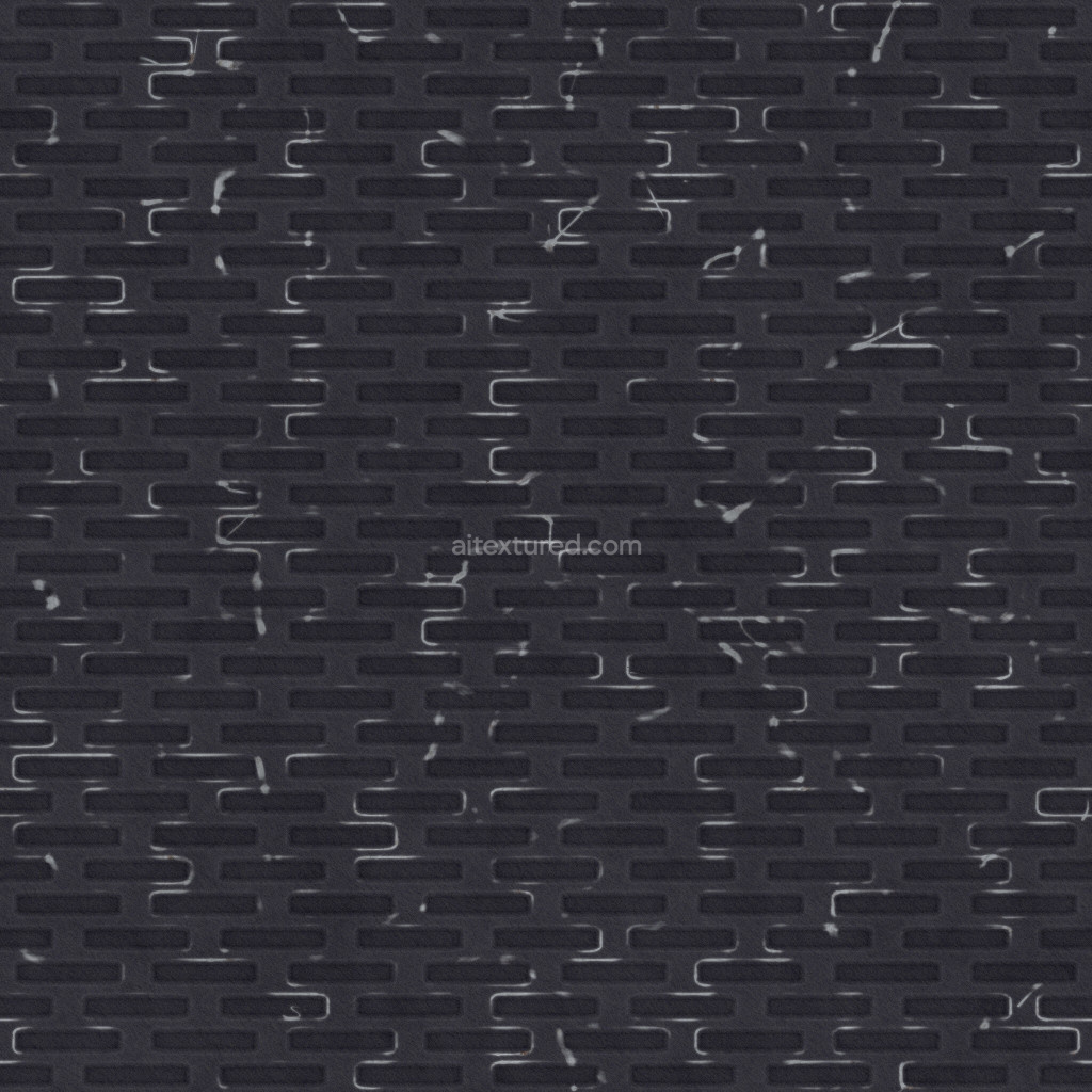 Seamless metal walkway texture for 3D rendering