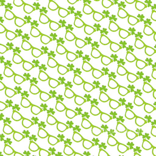 St Patrick Digital Paper Bundle Texture of Green Shamrock Glasses Pattern seamless St patrick digital paper bundle PBR texture
