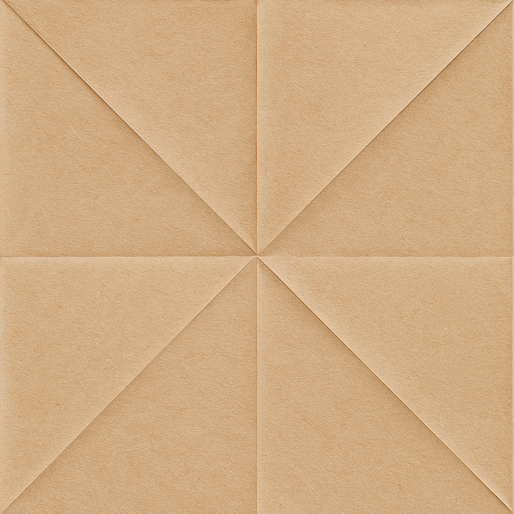 Origami Paper Crisp Finish seamless PBR texture preview