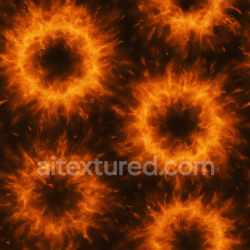 seamless Seamless 3d texture depicting flash fire and fire ring from sudden explosion in photorealistic 8k pbr texture 8k free download PBR