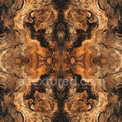 seamless Seamless 3D PBR Texture of Exotic Burl Wood with Complex Swirling Grain Patterns texture 8k free download PBR