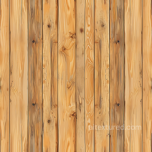 Pine Wood PBR Texture Featuring Knots and Natural Grain seamless Wood PBR texture