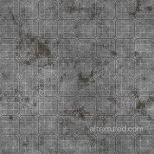 Archviz Floor Metal Sci Scifi Spaceship Substance - Seamless PBR Texture seamless Sci-fi PBR texture