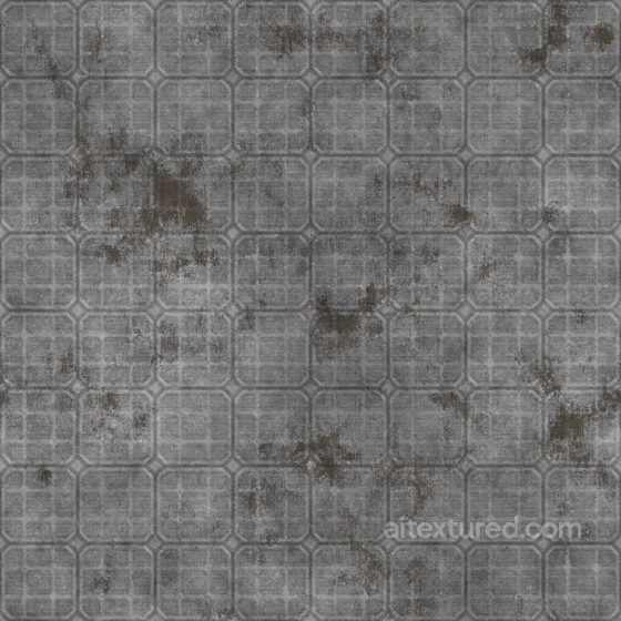 Archviz Floor Metal Sci Scifi Spaceship Substance - Seamless PBR Texture Sci-fi texture preview