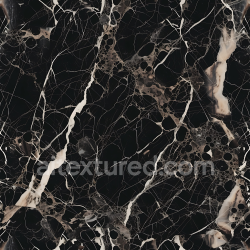 seamless Seamless 3D Black Marble PBR Texture Featuring Bold Veins and Polished Finish texture 8k free download PBR