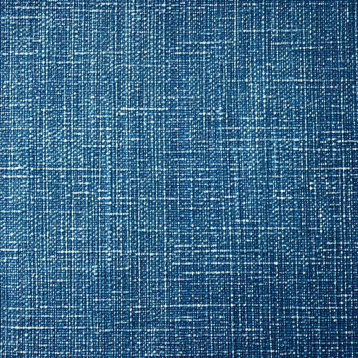 Cracked Denim Blue Fabric Grid with Fine Wear seamless PBR texture preview