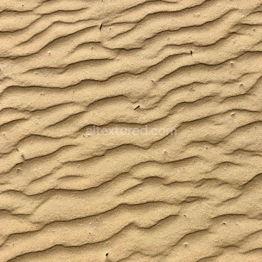 Preview — Seamless PBR Sand Texture Featuring Natural Ripple Patterns