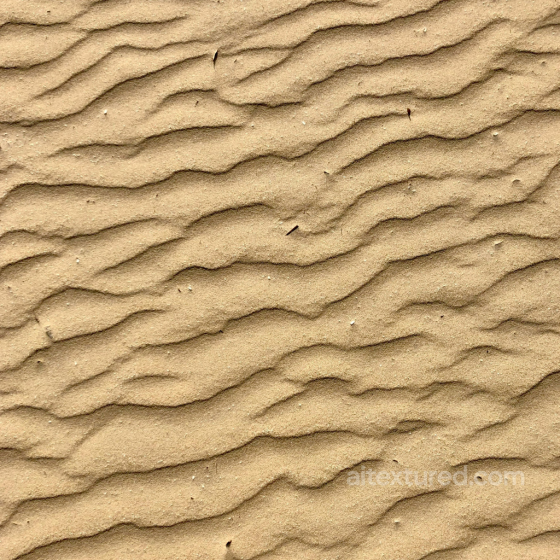 Seamless PBR Sand Texture Featuring Natural Ripple Patterns Sand-soil texture preview