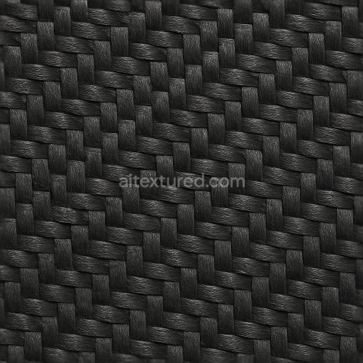 Seamless 3d texture of carbon rough weave pattern with pbr 8k resolution for realistic renders