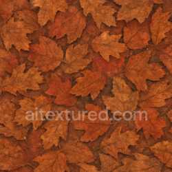 seamless Rough Autumn Leaves Texture Seamless texture 8k free download PBR