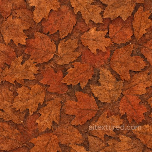 Rough Autumn Leaves Seamless Texture seamless Foliage PBR texture