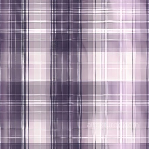 Seamless 3D Plaid Patterned Metallic PBR Texture with Soft Purple and Gray Tones texture preview