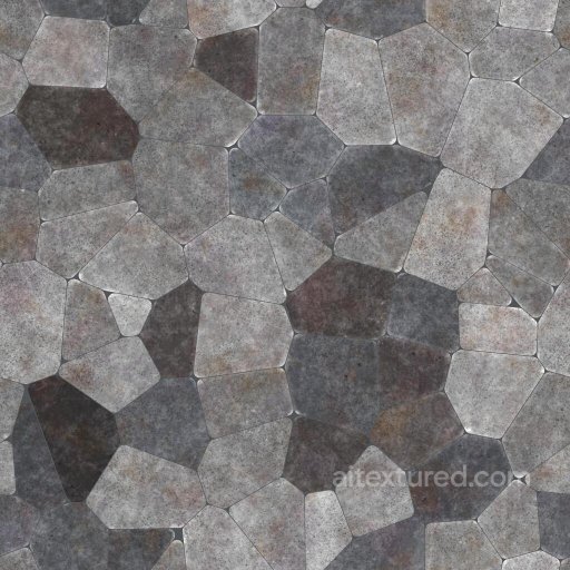 Medieval Stone Wall Texture | Free PBR seamless Ground surface PBR texture