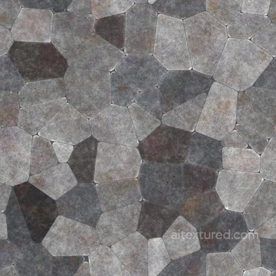 Medieval Stone Wall Texture | Free PBR Ground surface texture preview