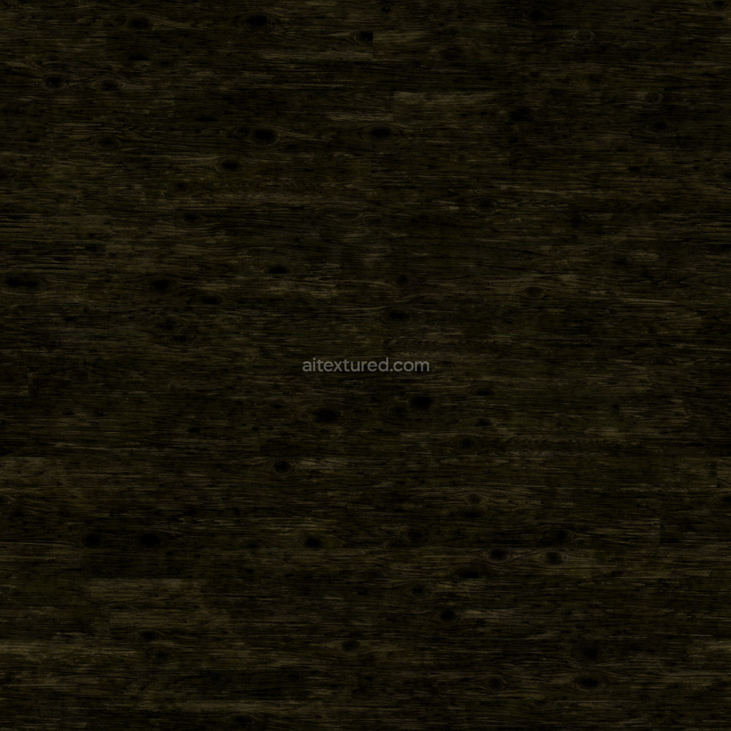 Seamless dark wood planks PBR texture