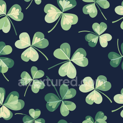 seamless Seamless 3D PBR Shamrock Pattern Digital Paper Texture in Green Tones texture 8k free download PBR