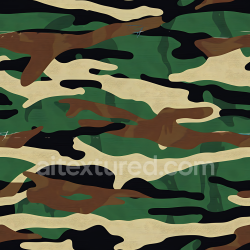 seamless Seamless 3D Woodland Camouflage PBR Texture with Organic Brown, Green, Tan Pattern texture 8k free download PBR