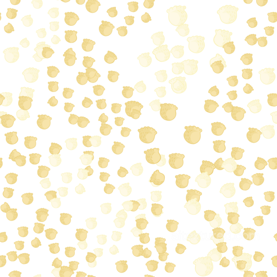 White & Gold Stylized Scattered Motifs Seamless Texture White & Gold texture preview