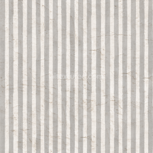 Seamless 3D PBR Watercolor Stripes Fabric Texture with Soft Gray and Beige Tones