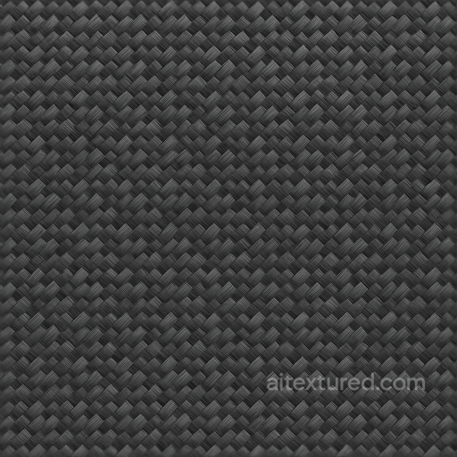 Carbon Sheet With Carbon Woven Strands For PBR Realistic 8K Renders texture preview